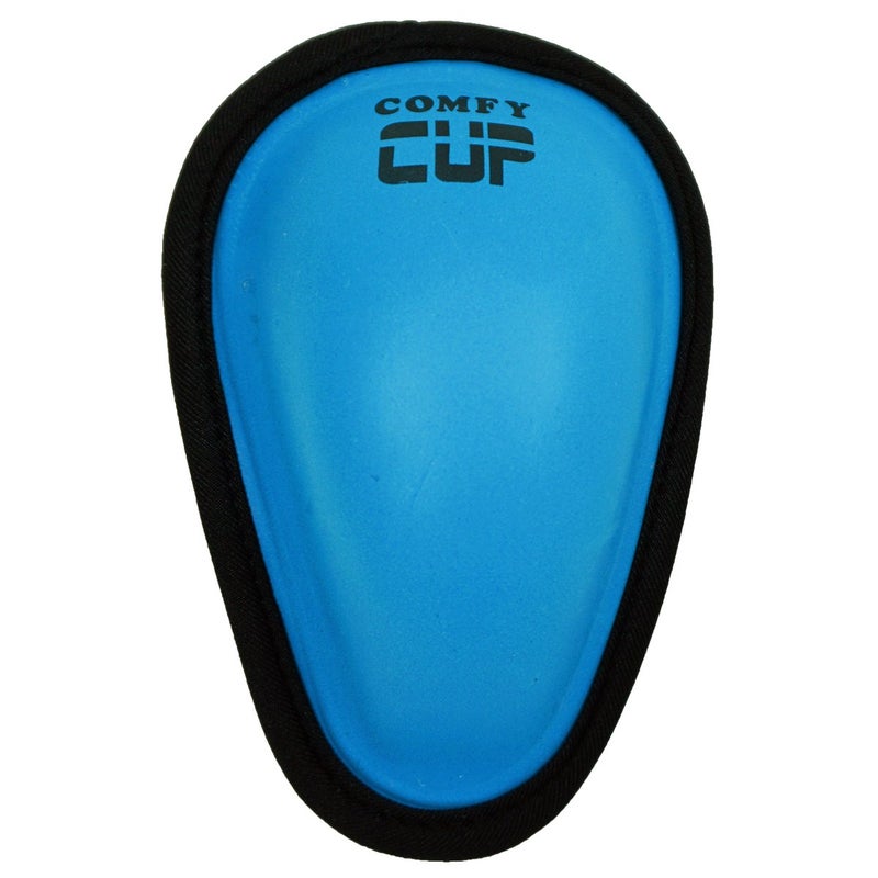 Comfy Cup Neon Blue (Ages 7-11) | The Original Boys Youth-Sized Soft Foam Beginners Kids Protective Cup for Baseball, Football, Hockey, Lacrosse, MMA, Rugby, Soccer, Karate - Image 2